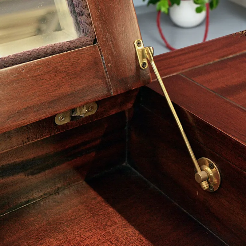 Туалетний стіл з дзеркалом RC-7001 махагон, червоне дерево Індонезія